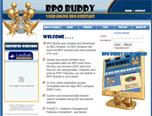 Tablet Screenshot of bpobuddy.com